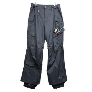 Sessions Achilles Snowboard Pants Supreme Recco Waterproof Black Men Size XL NWT